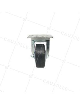 ROULETTE PIVOTANTE DE MANUTENTION CLASSIQUE RENFORCÉE DIAMÈTRE 100 MM CHARGE 100 KG - S2C 100R