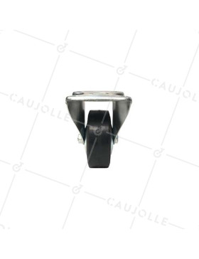 ROULETTE PIVOTANTE DE MANUTENTION CLASSIQUE RENFORCÉE DIAMÈTRE 100 MM CHARGE 100 KG - S2C 100R