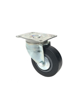 ROULETTE PIVOTANTE DE MANUTENTION LARGE DIAMÈTRE 125 MM CHARGE 125 KG - S2C 125R