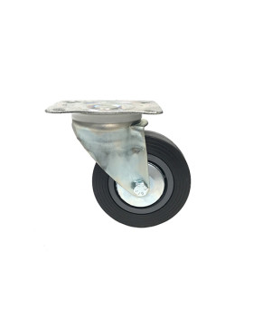 ROULETTE PIVOTANTE DE MANUTENTION CLASSIQUE RENFORCÉE DIAMÈTRE 100 MM CHARGE 100 KG - S2C 100R