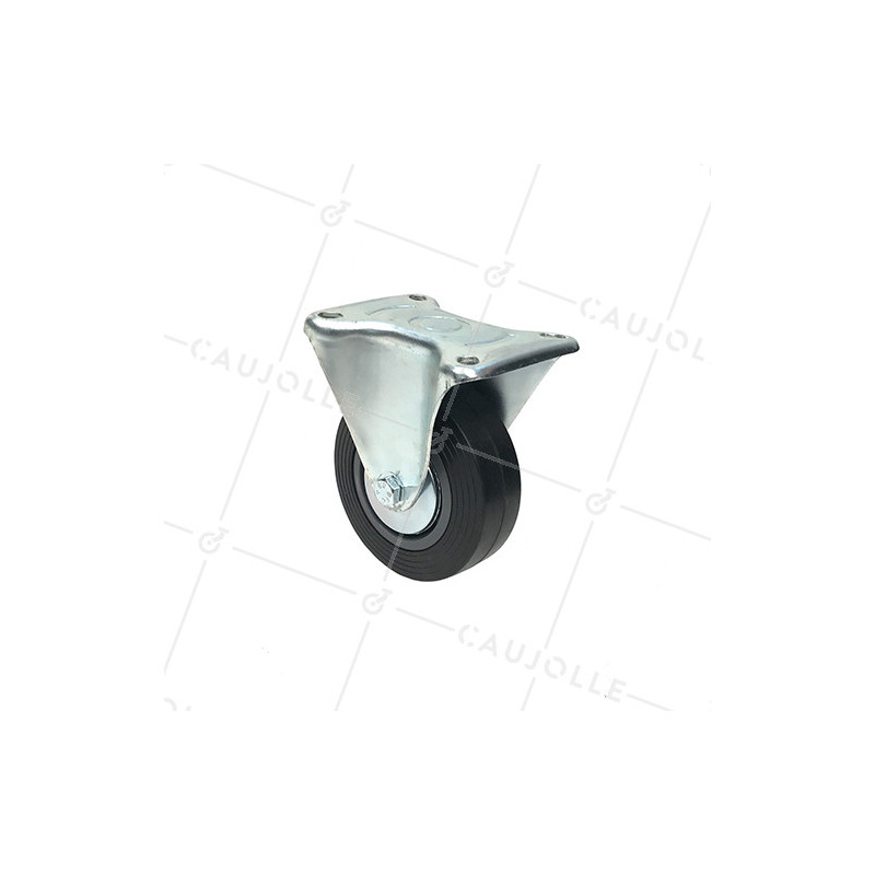 ROULETTE PIVOTANTE DE MANUTENTION CLASSIQUE RENFORCÉE DIAMÈTRE 100 MM CHARGE 100 KG - S2C 100R
