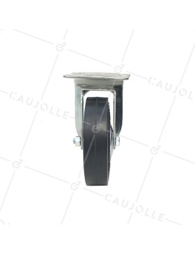 ROULETTE PIVOTANTE DE MANUTENTION LARGE DIAMÈTRE 150 MM CHARGE 130 KG - S2C 150R