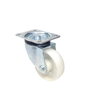 ROULETTE DE MANUTENTION EN POLYPROPYLÈNE DIAMÈTRE 125 MM CHARGE 200 KG - S74P 125