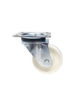 ROULETTE DE MANUTENTION EN POLYPROPYLÈNE DIAMÈTRE 125 MM CHARGE 200 KG - S74P 125