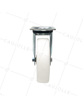 ROULETTE DE MANUTENTION EN POLYPROPYLÈNE DIAMÈTRE 200 MM CHARGE 200 KG - S74P 200