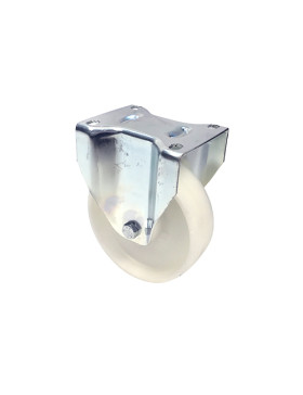 ROULETTE DE MANUTENTION EN POLYPROPYLÈNE DIAMÈTRE 125 MM CHARGE 200 KG - S74P 125
