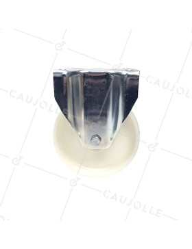 ROULETTE FIXE DE MANUTENTION EN POLYPROPYLÈNE DIAMÈTRE 160 MM CHARGE 200 KG - S75P 160