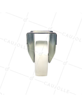 ROULETTE FIXE DE MANUTENTION EN POLYPROPYLÈNE DIAMÈTRE 160 MM CHARGE 200 KG - S75P 160