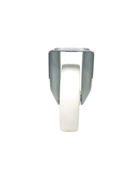 ROULETTE DE MANUTENTION EN POLYPROPYLÈNE DIAMÈTRE 125 MM CHARGE 200 KG - S74P 125