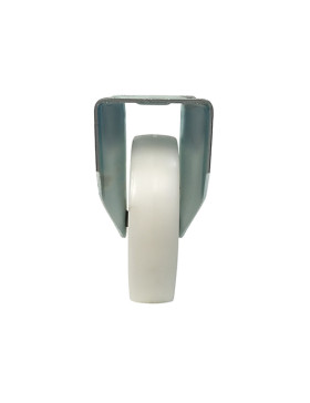 ROULETTE DE MANUTENTION PIVOTANTE EN NYLON DIAMÈTRE 125 MM CHARGE 300KG - S76N 125