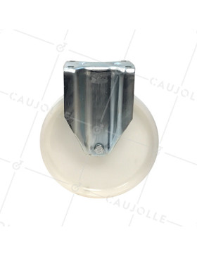 ROULETTE DE MANUTENTION PIVOTANTE EN NYLON DIAMÈTRE 125 MM CHARGE 300KG - S76N 125