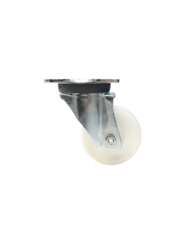 ROULETTE DE MANUTENTION PIVOTANTE RENFORCÉE EN NYLON DIAMÈTRE 125 MM CHARGE 300KG - S78N 125