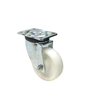 ROULETTE DE MANUTENTION PIVOTANTE RENFORCÉE EN NYLON DIAMÈTRE 150 MM CHARGE 750KG - S78N 150