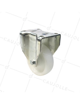Castor OF FIXED HANDLING REINFORCED NYLON DIAMETER 150 MM LOAD 750KG - S79N 160 • Caujolle