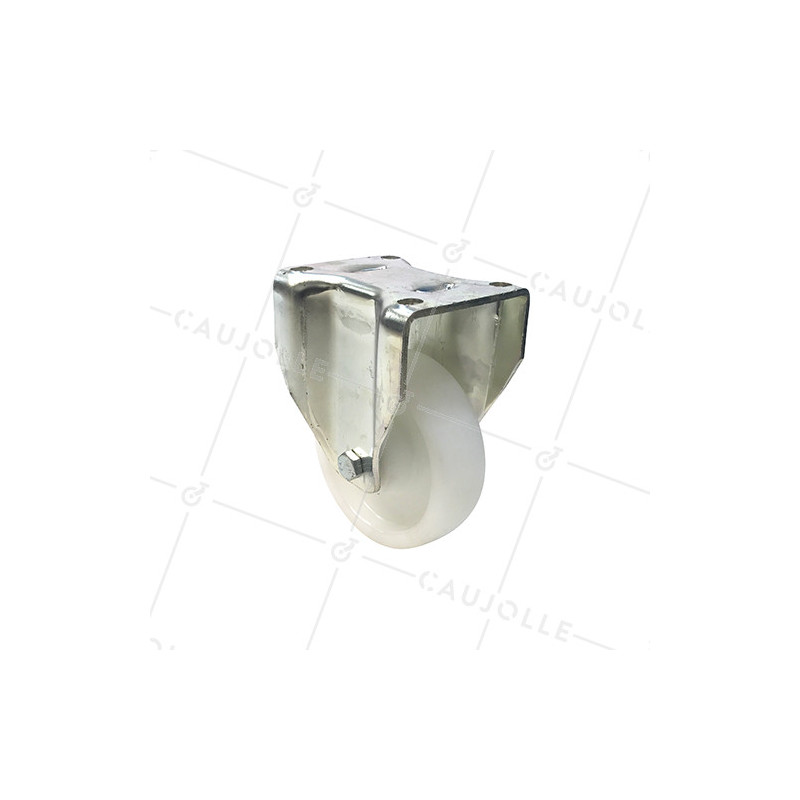 ROULETTE DE MANUTENTION PIVOTANTE RENFORCÉE EN NYLON DIAMÈTRE 125 MM CHARGE 300KG - S78N 125