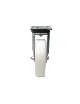 ROULETTE DE MANUTENTION PIVOTANTE RENFORCÉE EN NYLON DIAMÈTRE 125 MM CHARGE 300KG - S78N 125