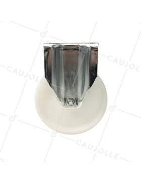 ROULETTE DE MANUTENTION FIXE RENFORCÉE EN NYLON DIAMÈTRE 200 MM CHARGE 1000KG - S79N 200