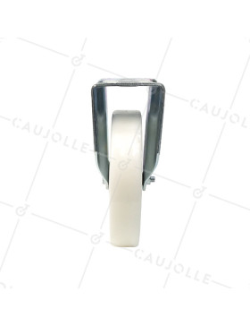 ROULETTE DE MANUTENTION PIVOTANTE RENFORCÉE EN NYLON DIAMÈTRE 125 MM CHARGE 300KG - S78N 125