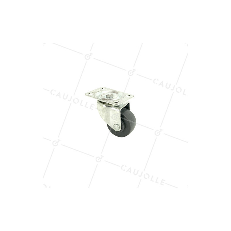 FURNITURE CASTOR 30 MM DIAMETER 15 KG MAX LOAD - S12C30