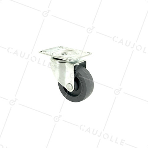 FURNITURE CASTOR 30 MM DIAMETER 15 KG MAX LOAD - S12C30 • Caujolle