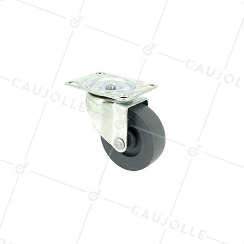 FURNITURE CASTOR 30 MM DIAMETER 15 KG MAX LOAD - S12C30 • Caujolle