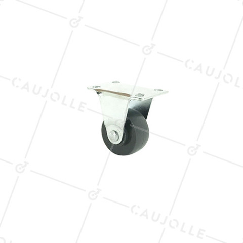 FURNITURE CASTOR 30 MM DIAMETER 15 KG MAX LOAD - S12C30 • Caujolle