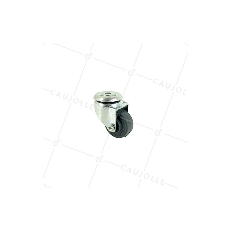 FURNITURE CASTOR 30 MM DIAMETER 15 KG MAX LOAD - S12C30
