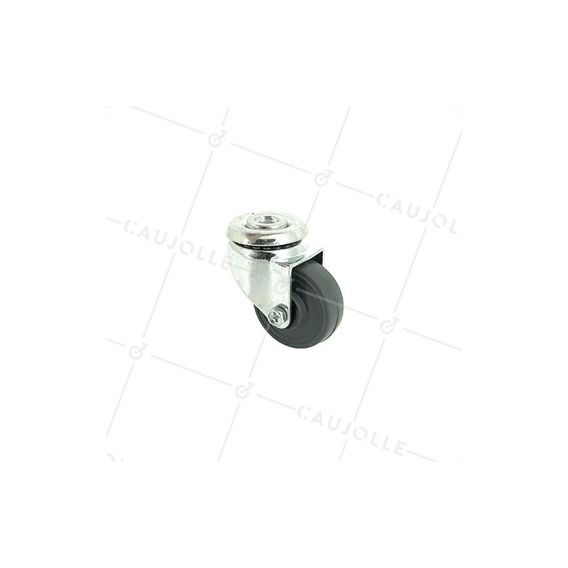 FURNITURE CASTOR 30 MM DIAMETER 15 KG MAX LOAD - S12C30