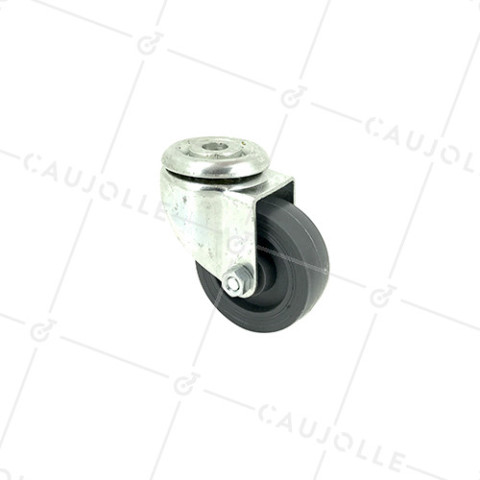 FURNITURE CASTOR 30 MM DIAMETER 15 KG MAX LOAD - S12C30 • Caujolle