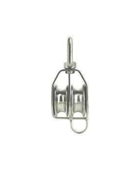 POULIE INOX DIAMETRE 32 MM CHARGE 500 KG