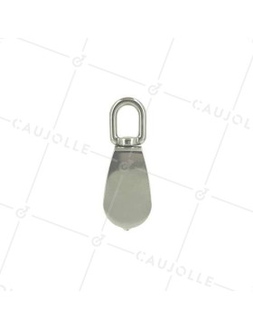 POULIE INOX DIAMETRE 32 MM CHARGE 500 KG