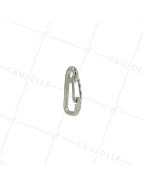 MOUSQUETON EN INOX MARIN 316 À RESSORT LONGUEUR 60 MM CHARGE 120 KG  • Caujolle
