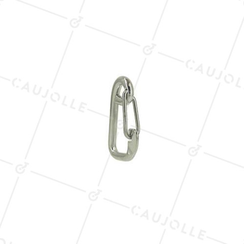 MOUSQUETON EN INOX MARIN 316 À RESSORT LONGUEUR 60 MM CHARGE 120 KG  • Caujolle
