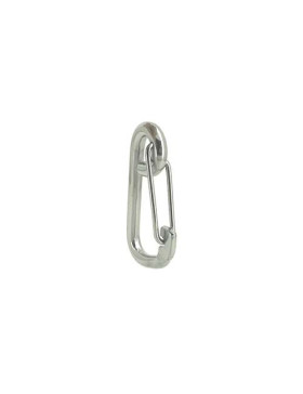 MOUSQUETON 6 MM X 60 MM DE LONGUEUR CHARGE 120 KG