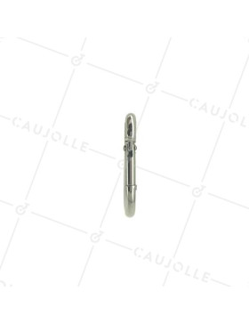 MOUSQUETON COSSE 60 MM LONGUEUR CHARGE 130 KG