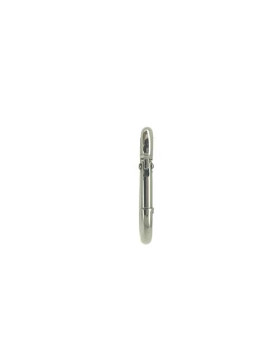 Mousqueton pompier à oeil en inox pour charge de 130 kg
