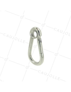 MOUSQUETON COSSE 60 MM LONGUEUR CHARGE 130 KG • Caujolle