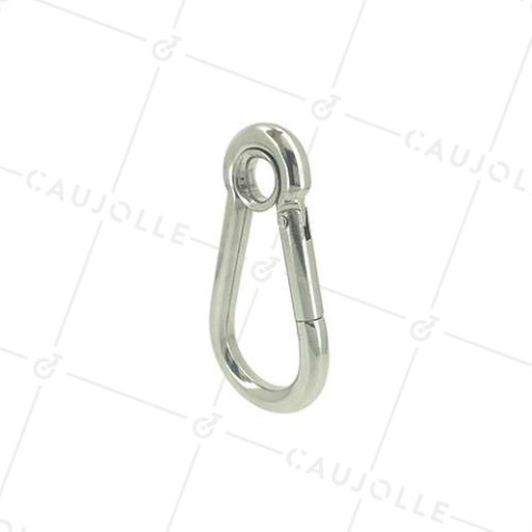 MOUSQUETON COSSE 60 MM LONGUEUR CHARGE 130 KG • Caujolle