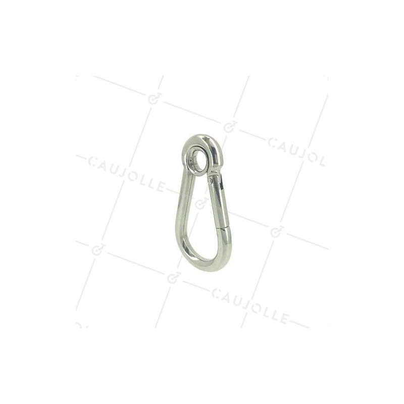 MOUSQUETON COSSE 60 MM LONGUEUR CHARGE 130 KG