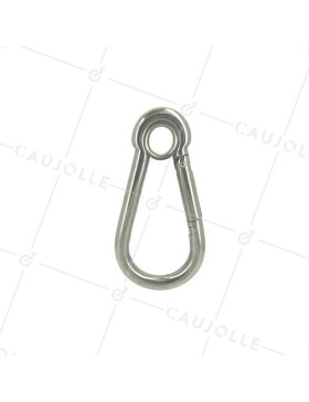 MOUSQUETON COSSE 60 MM LONGUEUR CHARGE 130 KG