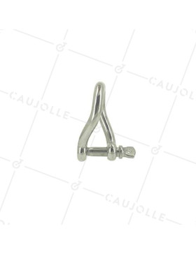 MANILLE INOX TORSE CHARGE 700 KG