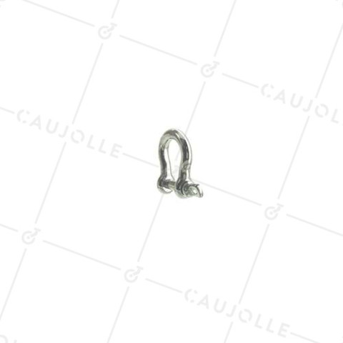 MANILLE LYRE INOX DE 4 MM CHARGE 100 KG • Caujolle