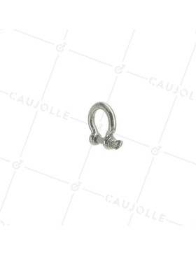 MANILLE LYRE INOX MARIN 316 POUR CORDE DE 12 MM CHARGE 210 KG • Caujolle