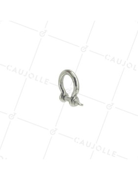 MANILLE LYRE EN INOX MARIN 316 POUR CORDE DE 16 MM CHARGE 400 KG • Caujolle