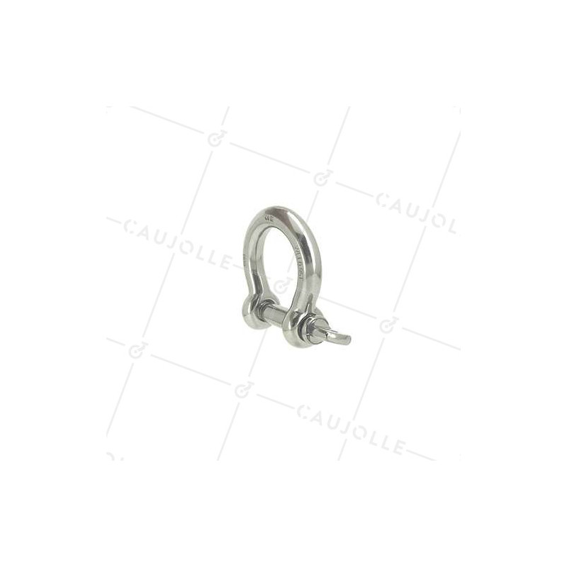 MANILLE LYRE INOX DE 4 MM CHARGE 100 KG