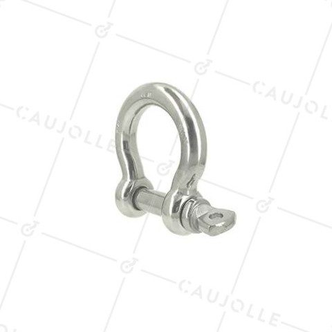 MANILLE LYRE INOX DE 4 MM CHARGE 100 KG • Caujolle