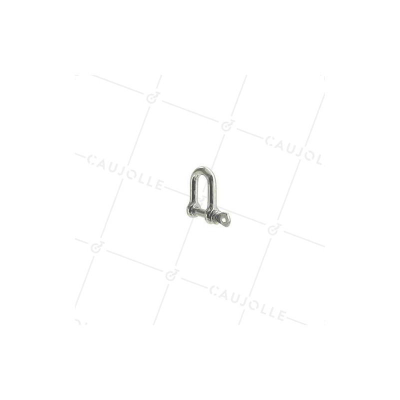 MANILLE DROITE INOX DE 4 MM