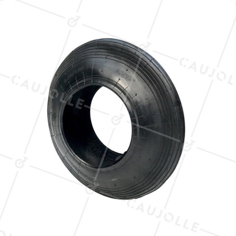 STRAIGHT TREAD TYRE 2PR 400 MM DIAMETER (4.00-8) • Caujolle