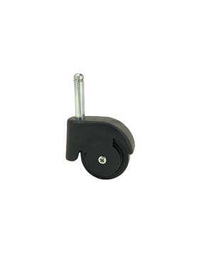 FURNITURE SWIVEL CASTOR WHEEL WITH SMOOTH SPINDLE S47 50 MM DIAMETER 