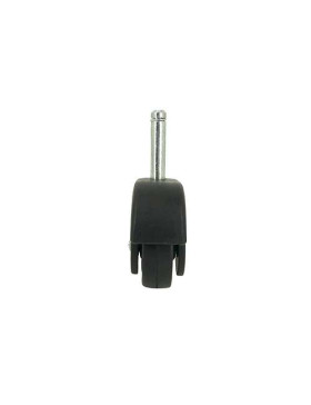 FURNITURE SWIVEL CASTOR WHEEL WITH SMOOTH SPINDLE S47 50 MM DIAMETER 